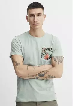 Футболка с принтом 11 Project, светло-зеленый