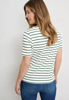 Футболка с принтом 1/2 ARM Gerry Weber, белый