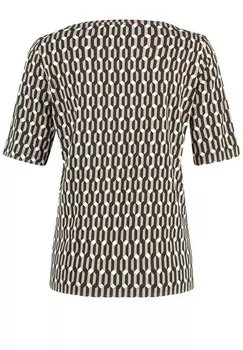 Футболка с принтом 1/2 ARM Gerry Weber, мультиколор