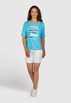 Футболка с принтом 1/2 ARM Navigazione, бирюзовый