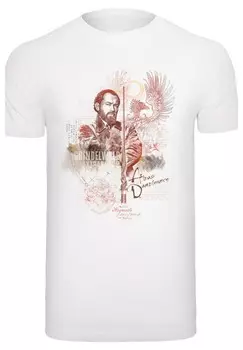 Футболка с принтом 2 ALBUS DUMBLEDORE F4NT4STIC, белый