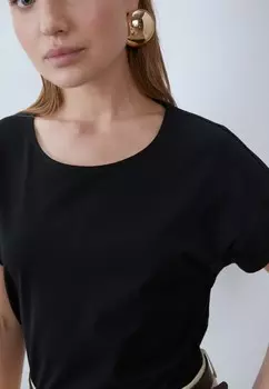 Футболка с принтом 2 PACK Anna Field, черный