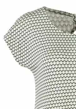 Футболка с принтом 2 PACK LASCANA, мята