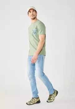 Футболка с принтом 2 PACK Pier One, кремовый