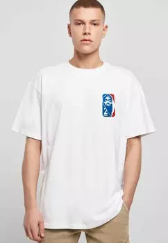 Футболка с принтом 2PAC SIGNATURE HEAVY Novux, цвет white