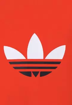Футболка с принтом 3 Stripe Split adidas Originals, красный/чернила легенды