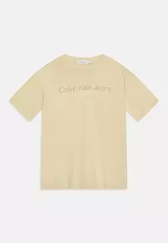 Футболка с принтом 3D RAISED Calvin Klein Jeans, цвет green haze