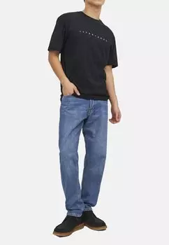 Футболка с принтом 3ER PACK STAR JJ Jack & Jones, черный