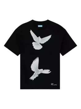 Футболка с принтом 3PARADIS, черный