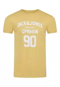 ФУТБОЛКА С ПРИНТОМ 4 Pack Jack & Jones, JJLINO Футболка с принтом упаковка