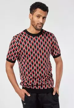 Футболка с принтом 4funkyflavours, красный