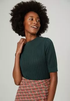 Футболка с принтом 4funkyflavours, темно-зеленый