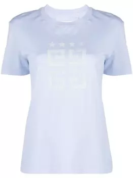 Футболка с принтом 4G Stars Givenchy, синий