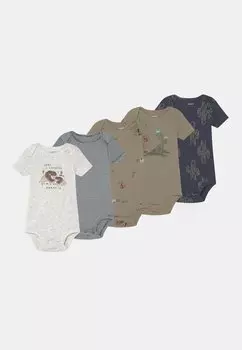 Футболка с принтом 5 PACK Carter's, цвет dark blue