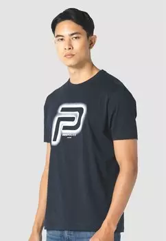 Футболка с принтом 883 Police, темно-синий