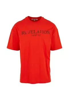 Футболка с принтом 9N1M SENSE, красный