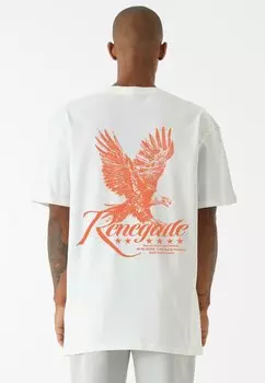 Футболка с принтом 9N1M SENSE, молочный