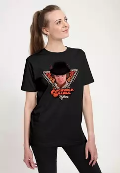 Футболка с принтом A CLOCKWORK ORANGE TRIANGLE Henry Tiger, черный