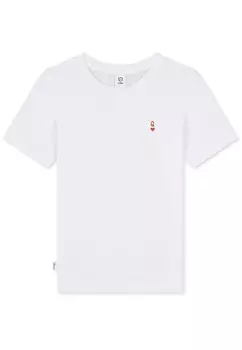 Футболка с принтом A-dam, белый