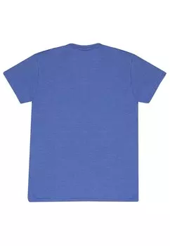 Футболка с принтом A PIRATE Henry Tiger, цвет Mottled Royal Blue