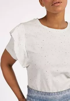 Футболка с принтом Aaiko, кремовый