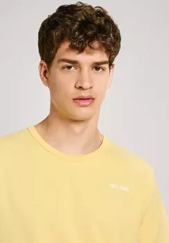 Футболка с принтом AARON Pepe Jeans, желтый