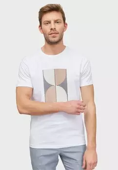 Футболка с принтом Ac&Co / Altinyildiz Classics, белый