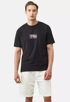 Футболка с принтом Ac&Co / Altinyildiz Classics, черный