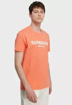 Футболка с принтом Ac&Co / Altinyildiz Classics, коралловый