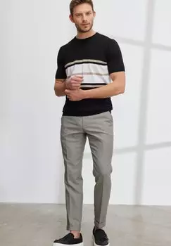 Футболка с принтом Ac&Co / Altinyildiz Classics, молочный