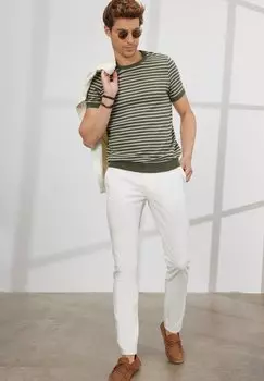 Футболка с принтом Ac&Co / Altinyildiz Classics, оливковый