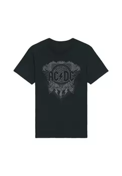 Футболка с принтом AC/DC ROCK MUSIK BAND ICE F4NT4STIC, черный