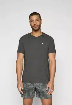 Футболка с принтом ACE V NECK Bjrn Borg, цвет Peat