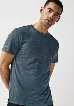 Футболка с принтом Active Regular Fit Next, синий