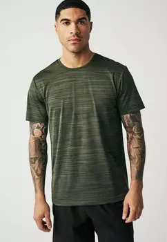 Футболка с принтом ACTIVE REGULAR FIT Next, цвет khaki green
