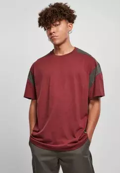 Футболка с принтом ACTIVE Urban Classics, вишневый дрозд