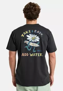 Футболка с принтом ADD WATER - SCREEN TEE Billabong, черный