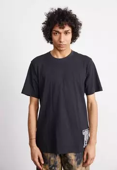 Футболка с принтом ADIBREAK TEE adidas Originals, черный
