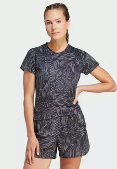 Футболка с принтом Adidas