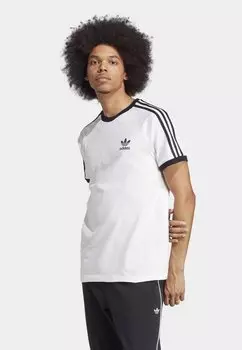 Футболка с принтом adidas Originals, белый