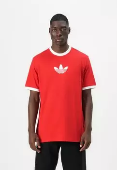 Футболка с принтом Adidas Originals, белый