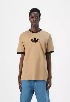 Футболка с принтом Adidas Originals, черный