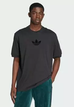 Футболка с принтом Adidas Originals, черный