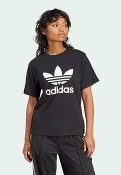 Футболка с принтом adidas Originals, цвет black