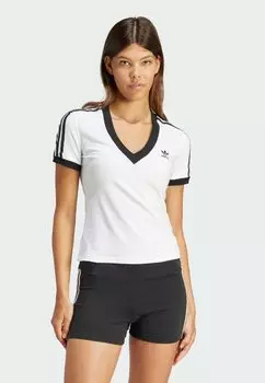 Футболка с принтом adidas Originals, цвет white