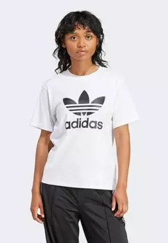 Футболка с принтом adidas Originals, цвет white