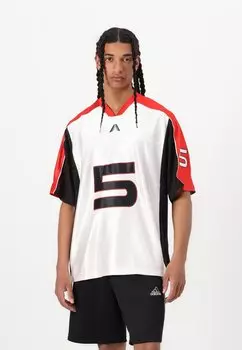 Футболка с принтом Adidas Originals, кремовый
