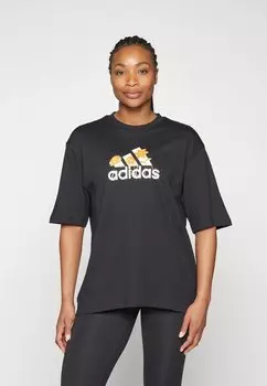 Футболка с принтом adidas Sportswear, цвет black