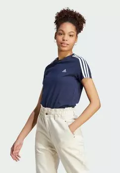 Футболка с принтом adidas Sportswear, цвет legend ink white