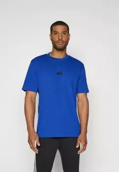 Футболка с принтом Adidas Sportswear, синий